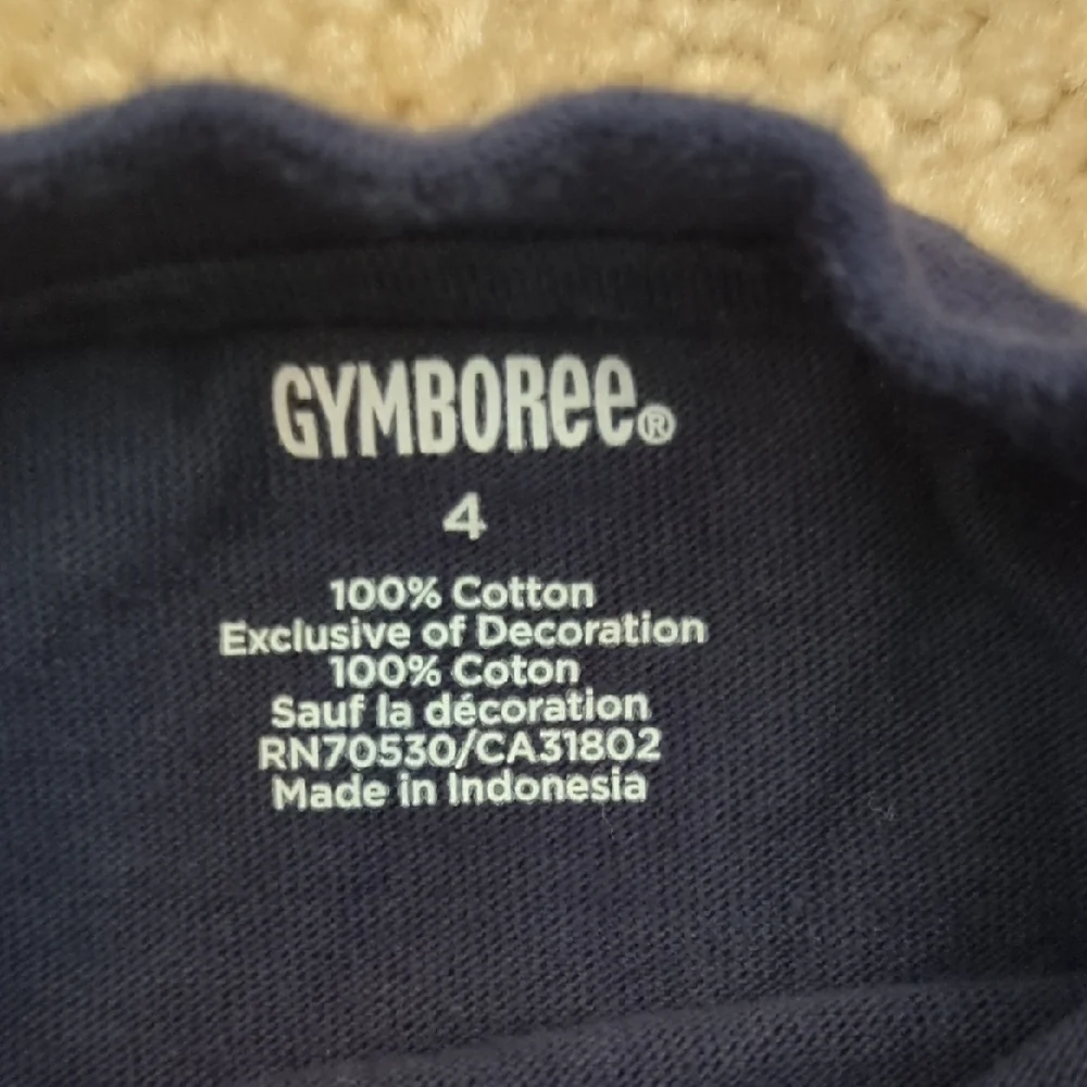 Gymboree Navy Blue 'School of Awesome Alumni' Long Sleeve Tee